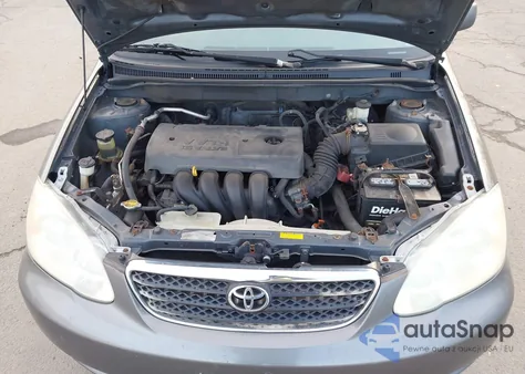 2007 Toyota Corolla Le из США, поврежденный, VIN 2T1BR32E57C721780